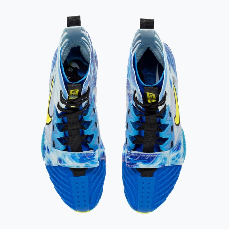 Încălțăminte de box Nike HyperKo 3 SE photo blue/sonic yellow 4
