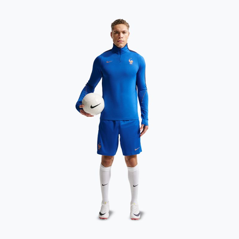 Pantaloni scurți de fotbal pentru bărbați Nike FFF Strike game royal/metallic copper 2