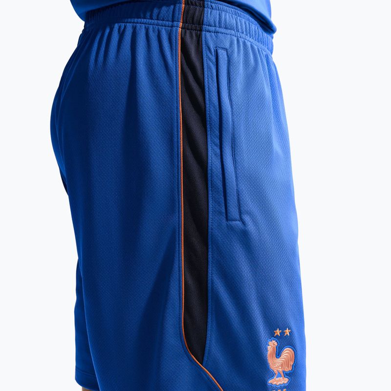 Pantaloni scurți de fotbal pentru bărbați Nike FFF Strike game royal/metallic copper 6