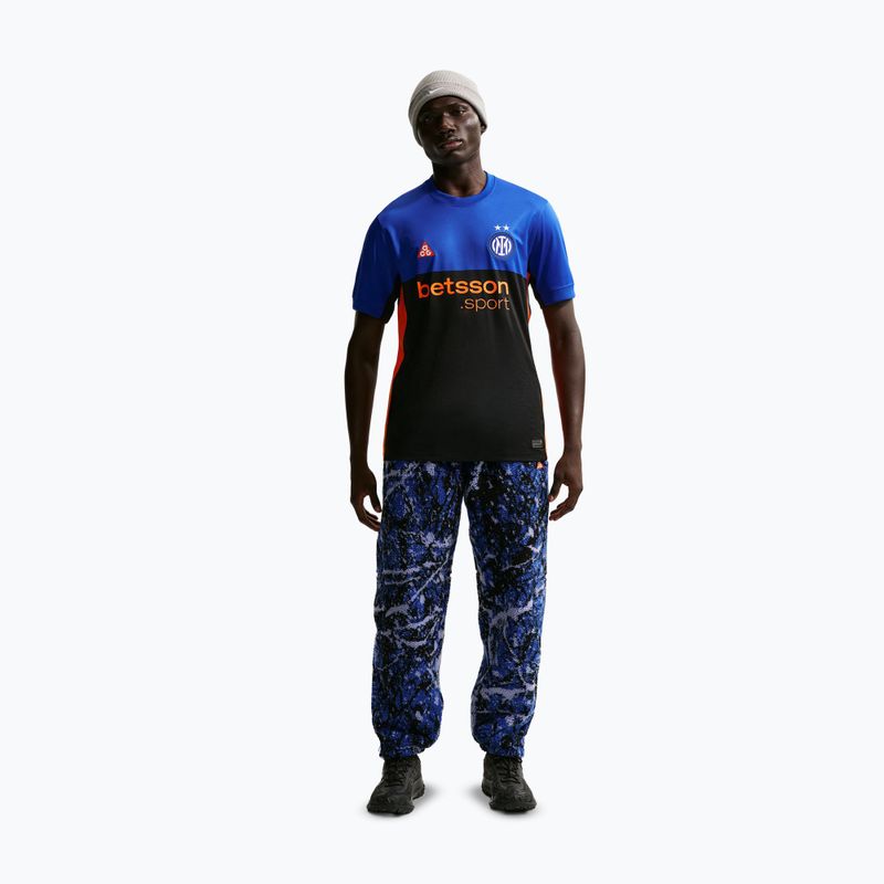 Tricou de fotbal pentru bărbați Nike Inter Milan Stadium SE hyper blue/black/safety orange 2