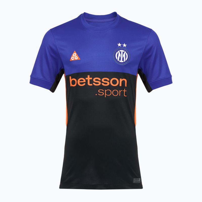 Tricou de fotbal pentru bărbați Nike Inter Milan Stadium SE hyper blue/black/safety orange 5