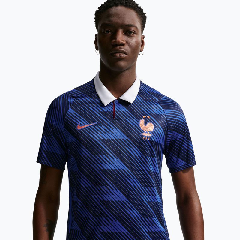Tricou de fotbal pentru bărbați Nike FFF 2026 Stadium Home game royal/metallic copper 4