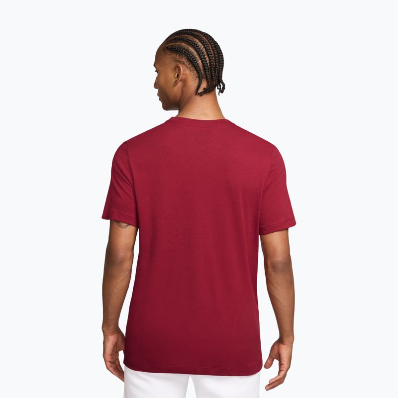 Tricou pentru bărbați Nike Sportswear team crimson 2