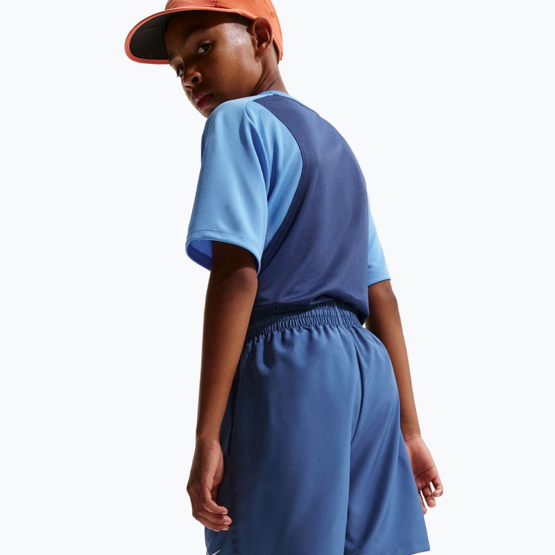 Pantaloni scurți de antrenament pentru copii Nike Dri-Fit Multi mystic navy/white 5