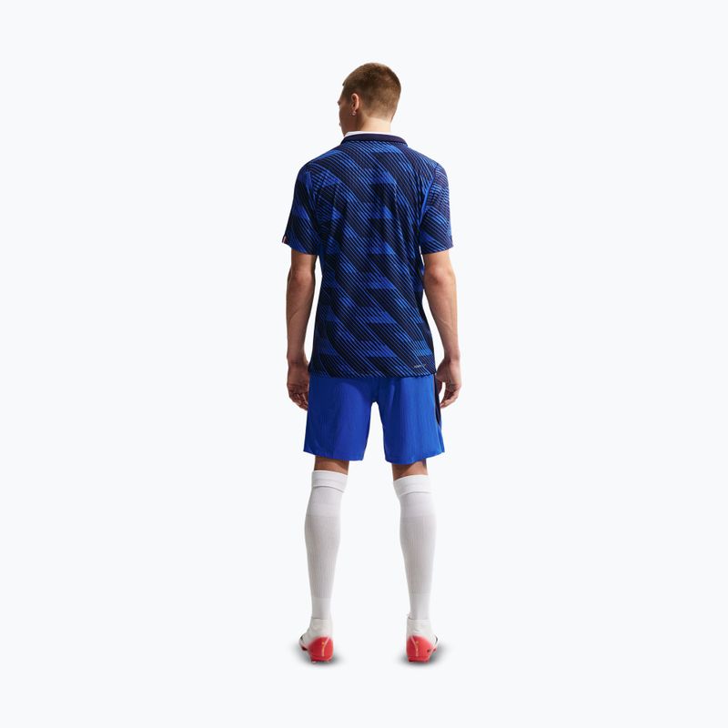 Pantaloni scurți de fotbal pentru bărbați Nike FFF Strike Elite game royal/metallic copper 3