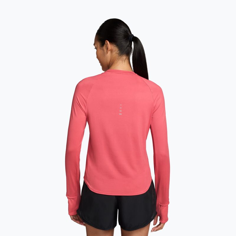 Longsleeve de alergare pentru femei Nike Swift Dri-Fit UV sea coral 2