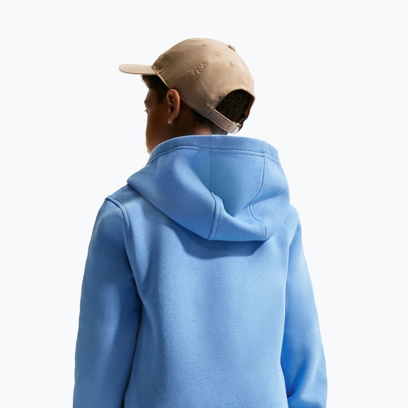 Bluză pentru copii Nike Sportswear Club Fleece university blue/white 5
