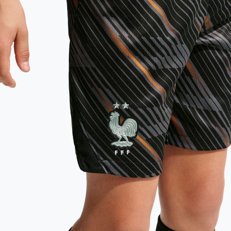 Șorturi de portar pentru copii Nike FFF 2026/27 Stadium Goalkeeper black/medium ash/monarch/igloo 5