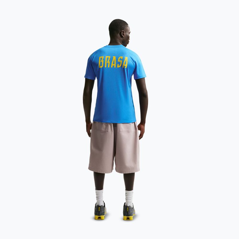 Tricou de fotbal pentru bărbați Nike Brazil Strike light photo blue/light menta/midwest gold 3