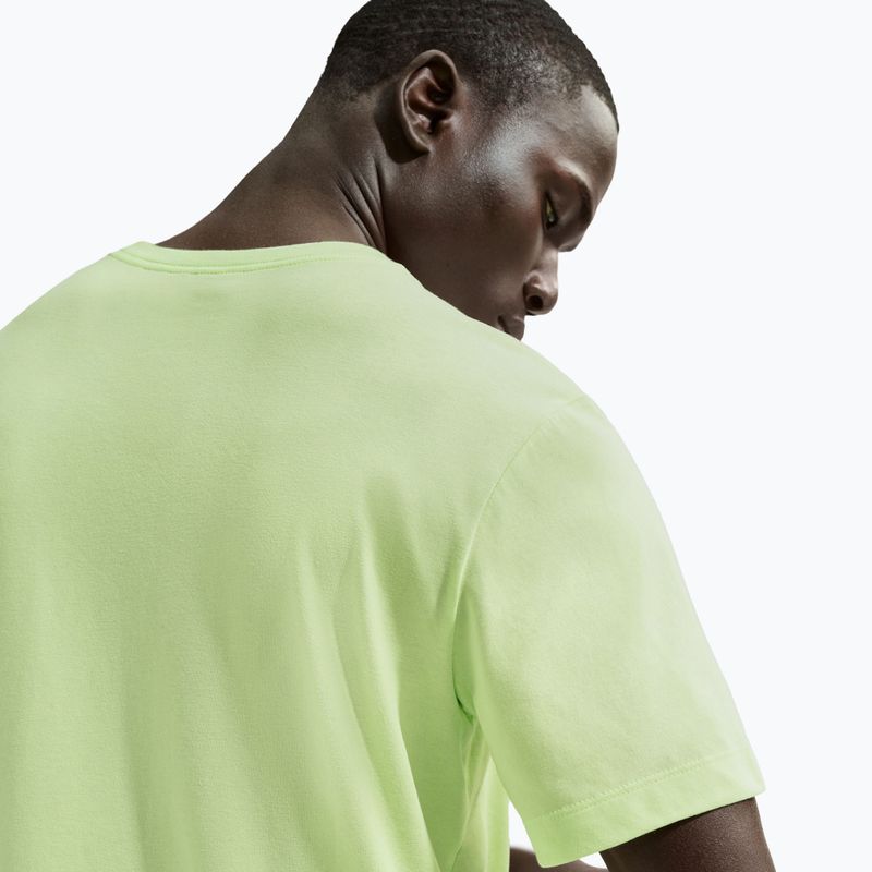 Tricou pentru bărbați Nike Dri-Fit light liquid/lime/black 5