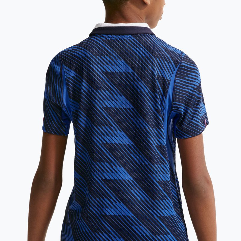 Tricou de fotbal pentru copii Nike FFF 2026/27 Match Home game royal/metallic copper 8
