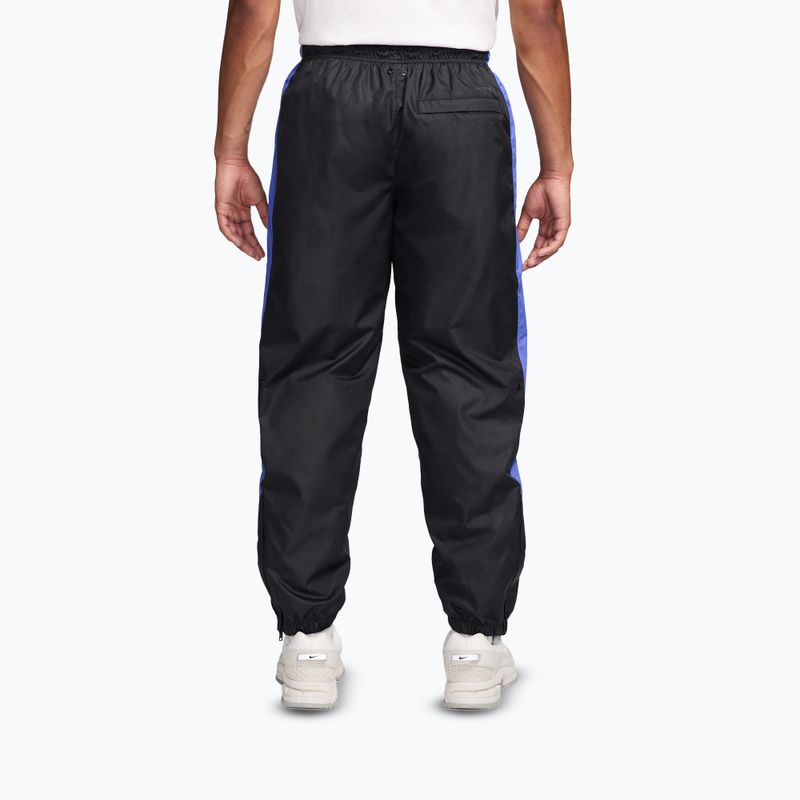Pantaloni pentru bărbați Nike Windrunner Lined black/sapphire/sapphire 2