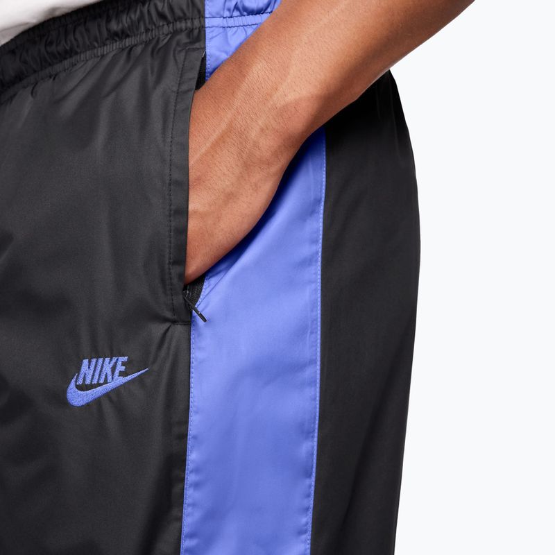 Pantaloni pentru bărbați Nike Windrunner Lined black/sapphire/sapphire 3