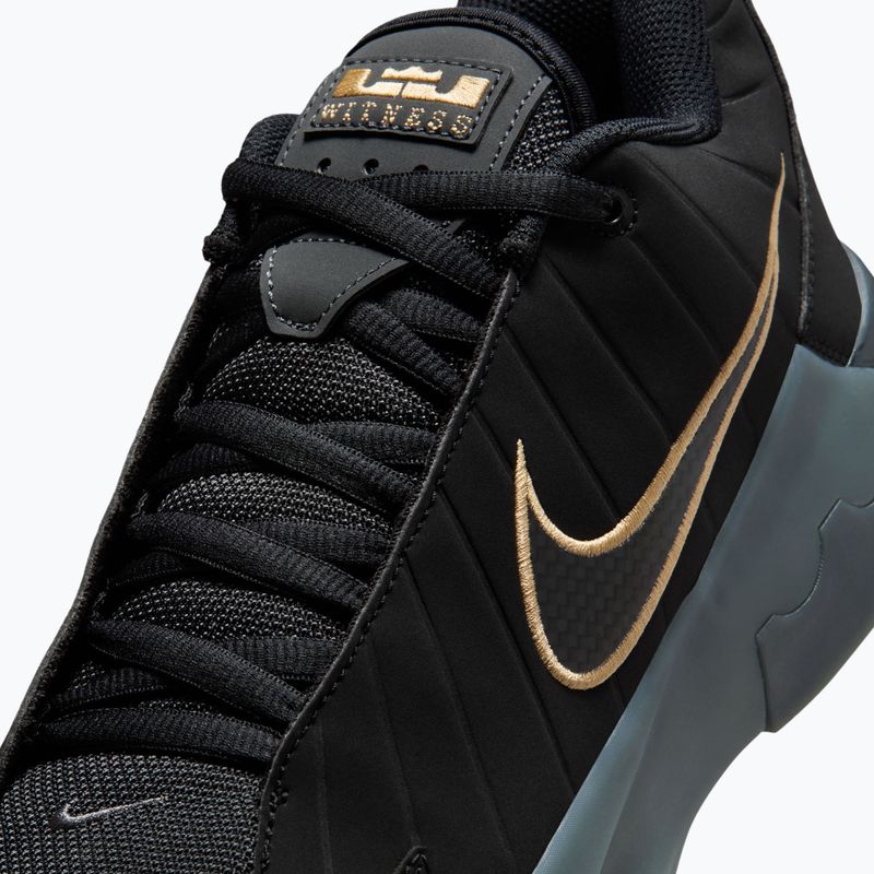 Încălțăminte de baschet pentru bărbați Nike LeBron Witness 9 black/iron grey/dark smoke grey/black 8