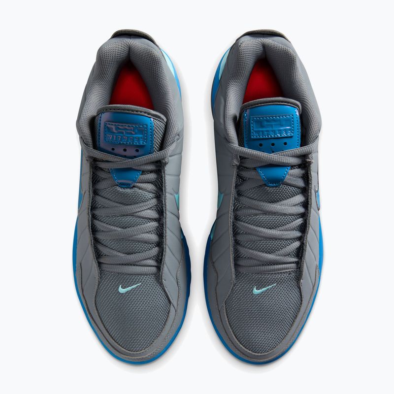 Încălțăminte de baschet pentru bărbați Nike LeBron Witness 9 cool grey/glacier ice/aurora blue 5