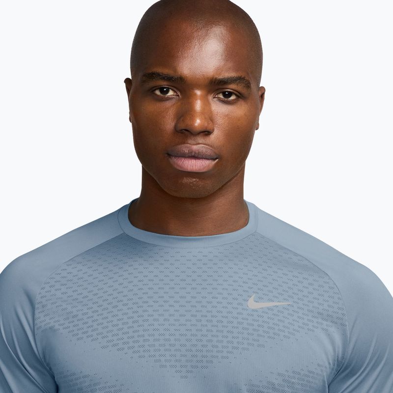 Tricou de alergare pentru bărbați Nike Stride ADV Light Armory Blue 3