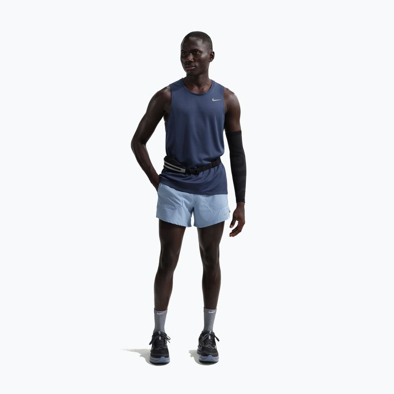 Pantaloni scurți pentru bărbați Nike Stride Dri-Fit Brief-Lined 5" work blue 2