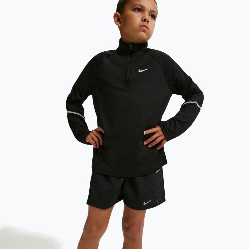 Pantaloni scurți pentru copii Nike Miler black/black 4