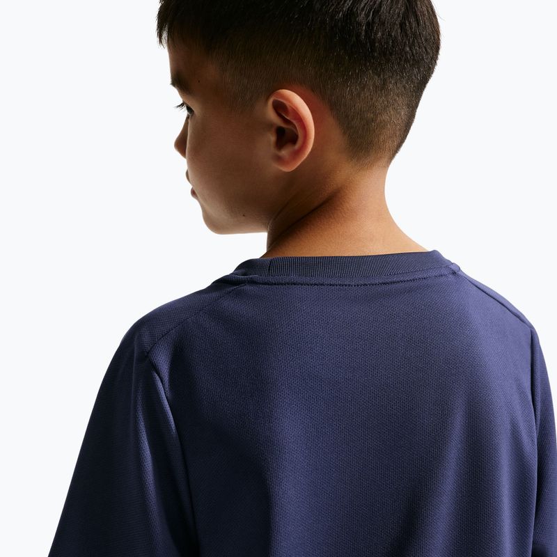 Tricou pentru copii Nike Multi Dri-Fit midnight navy/white 6