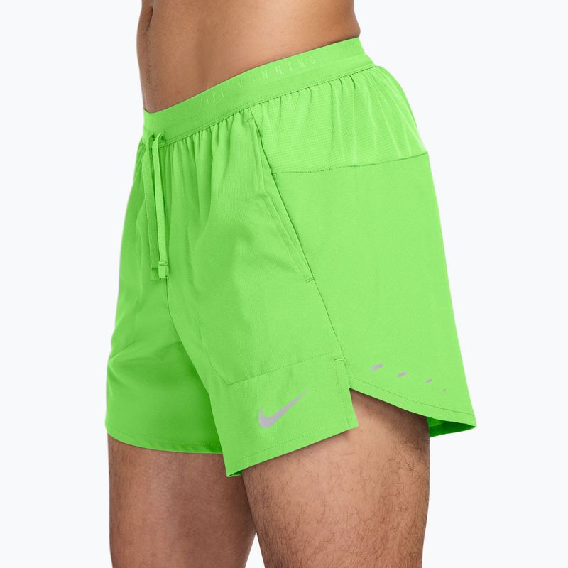 Pantaloni scurți bărbați Nike Stride Dri-Fit cu căptușeală tip slip 5" 4