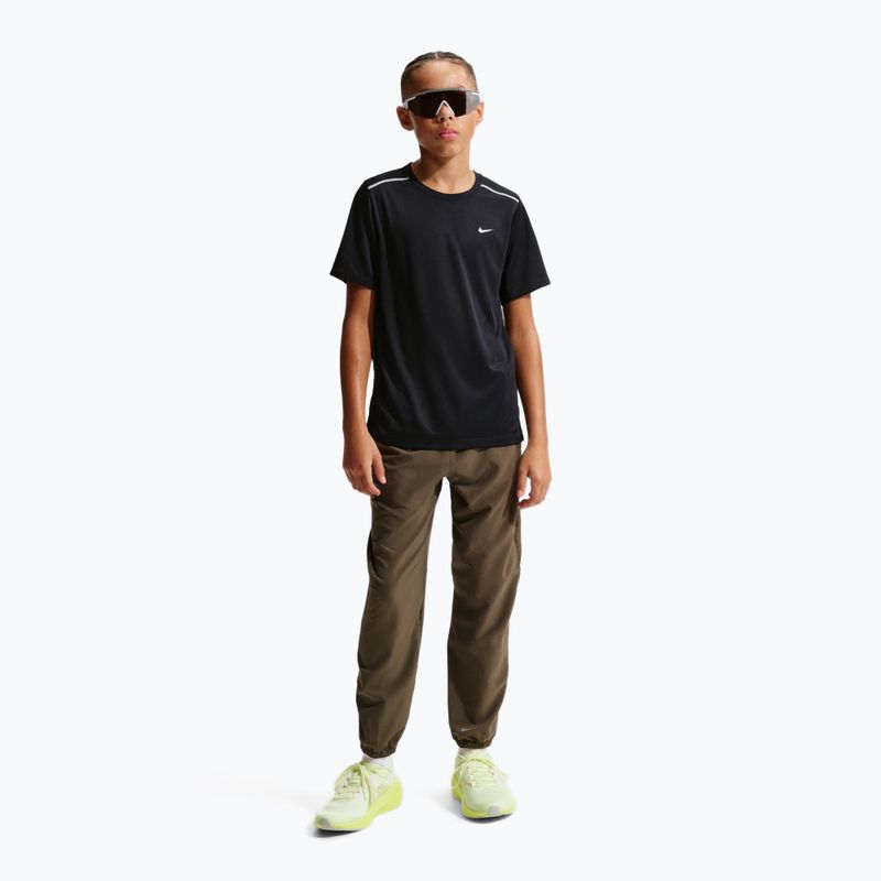 Tricou pentru copii Nike Miler Black 3