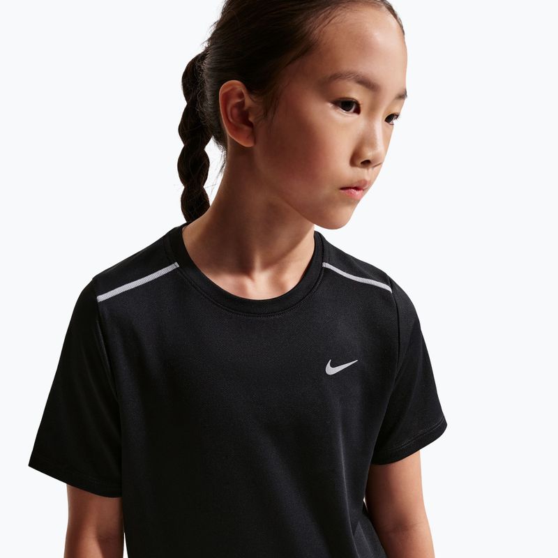 Tricou pentru copii Nike Miler Black 4