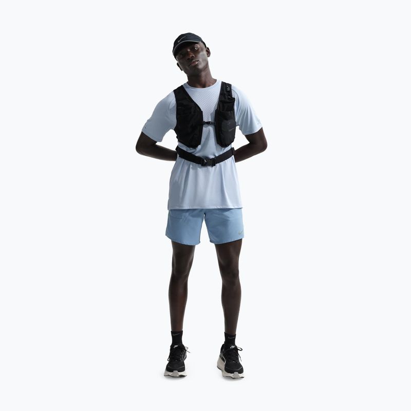 Pantaloni scurți pentru bărbați Nike Stride Dri-Fit Brief-Lined 7" work blue 2