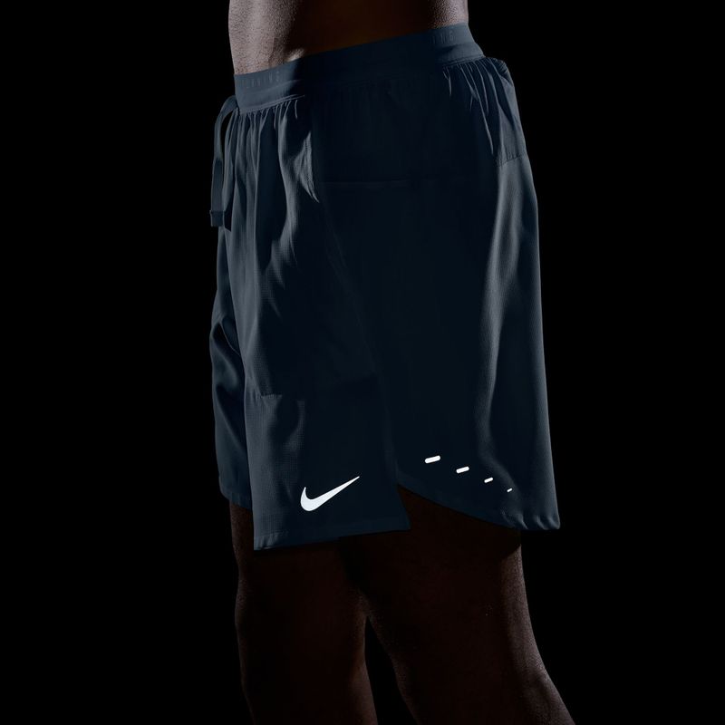 Pantaloni scurți pentru bărbați Nike Stride Dri-Fit Brief-Lined 7" work blue 6