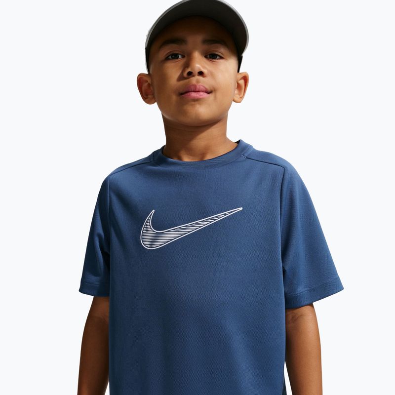 Tricou pentru copii Nike Multi Dri-Fit mystic navy/white 4