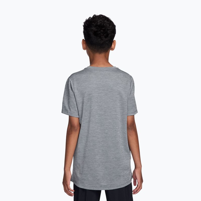 Tricou pentru copii Nike Miler smoke grey/heather 2