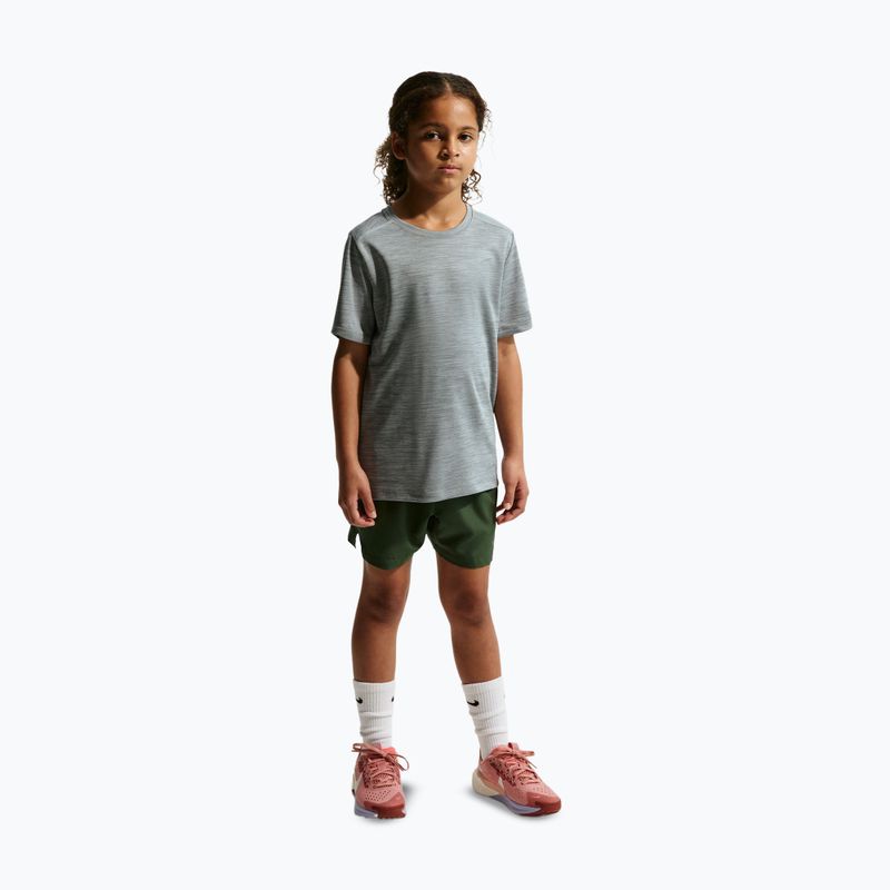 Tricou pentru copii Nike Miler smoke grey/heather 6