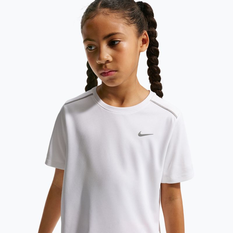 Tricou pentru copii Nike Miler white/white 3