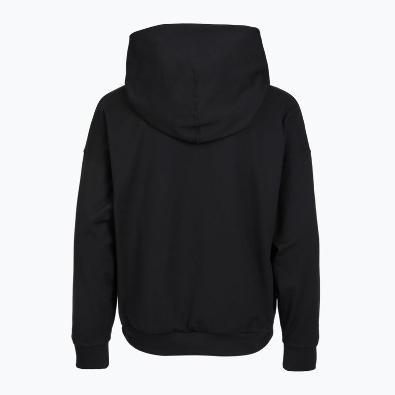Bluză pentru copii Nike Pro Dri-Fit Pullover Hoodie black/white 9