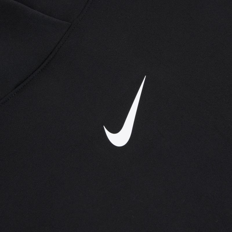 Bluză pentru copii Nike Pro Dri-Fit Pullover Hoodie black/white 10