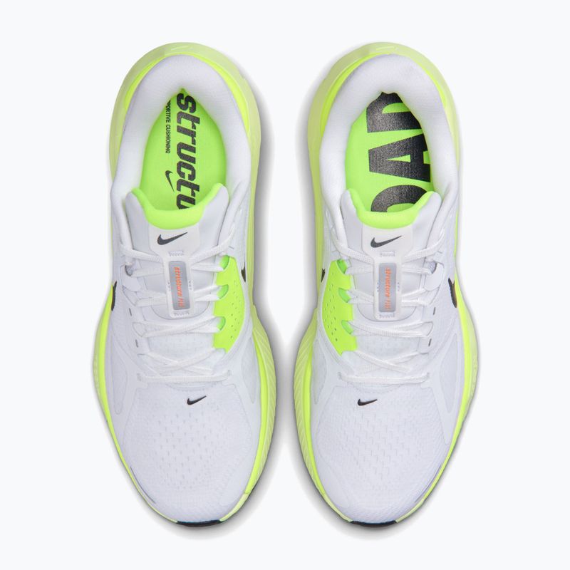 Încălțăminte de alergare pentru bărbați Nike Structure Plus white/pure platinum/volt/black 7