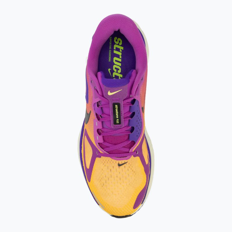 Încălțăminte de alergare pentru bărbați Nike Structure Plus Hyper Violet/Citron Pulse/Black 5