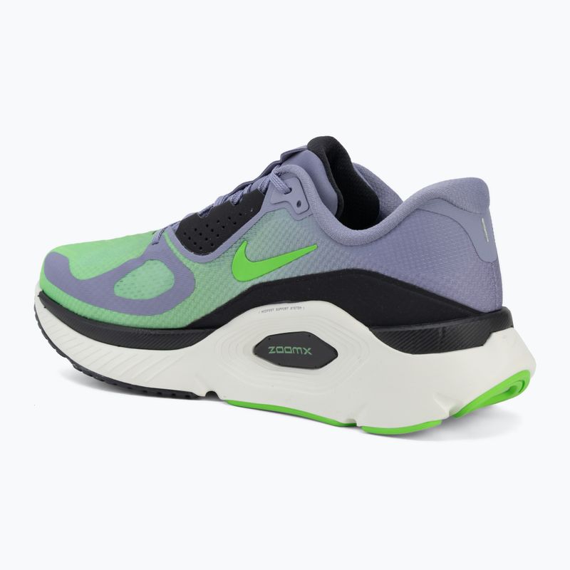 Încălțăminte de alergare pentru bărbați Nike Structure Plus iron purple/off black-sail/voltage green 3
