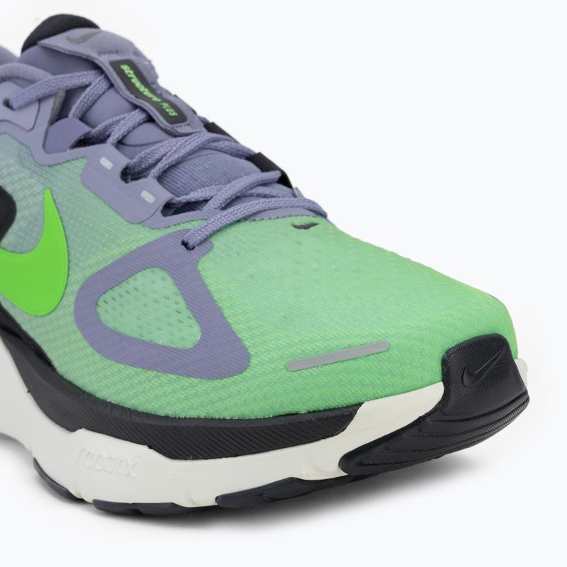 Încălțăminte de alergare pentru bărbați Nike Structure Plus iron purple/off black-sail/voltage green 7