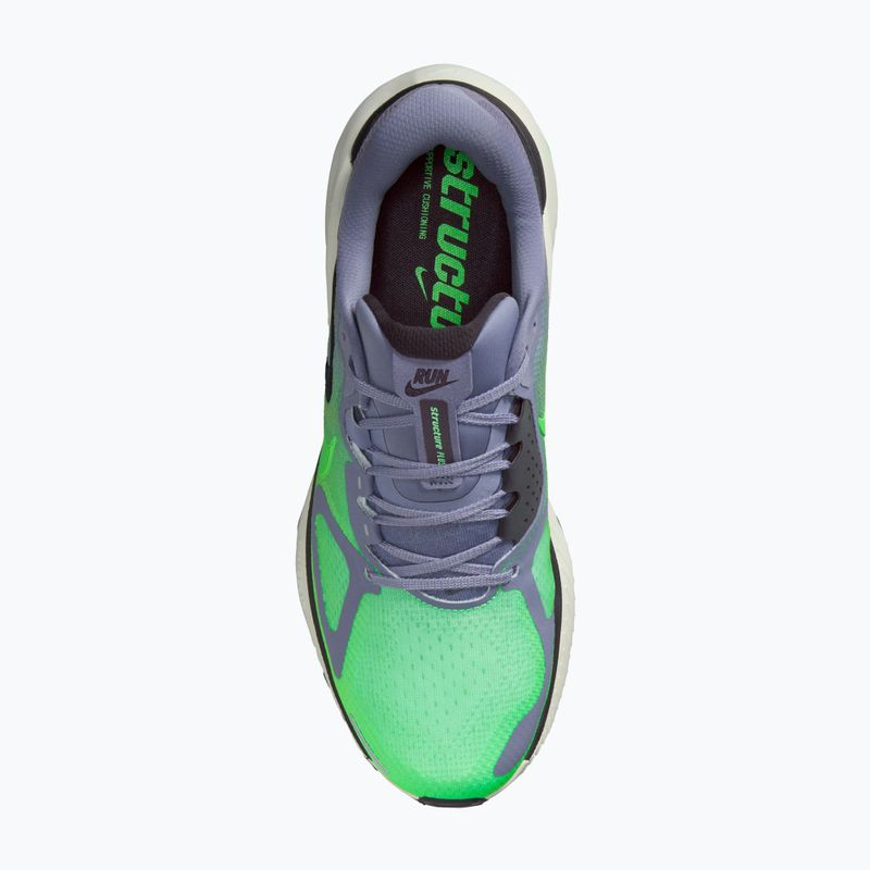 Încălțăminte de alergare pentru bărbați Nike Structure Plus iron purple/off black-sail/voltage green 6