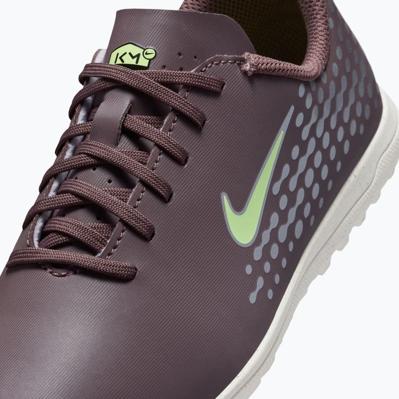Încălțăminte de fotbal pentru copii Nike Vapor 16 Club Kylian Mbappe Jr TF plum eclipse/metallic silver 5