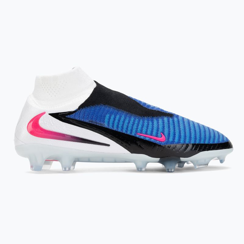 Încălțăminte de fotbal pentru bărbați Nike Phantom 6 High Elite FG racer blue/white/pink blast 2