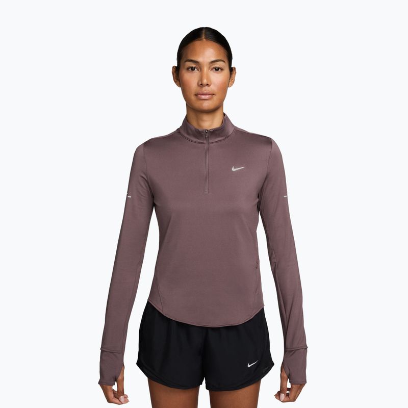 Longsleeve de alergare pentru femei Nike Swift Dri-Fit UV 1/4-Zip tattoo