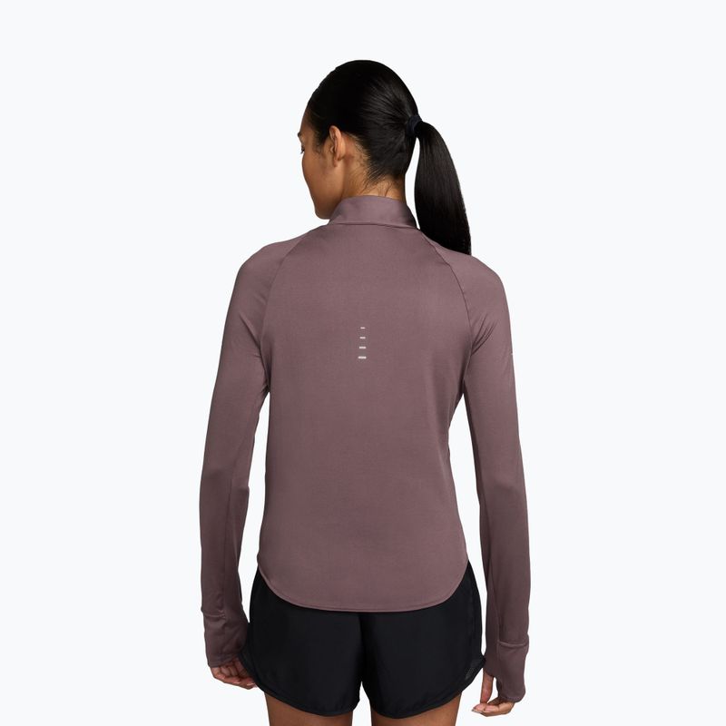 Longsleeve de alergare pentru femei Nike Swift Dri-Fit UV 1/4-Zip tattoo 2