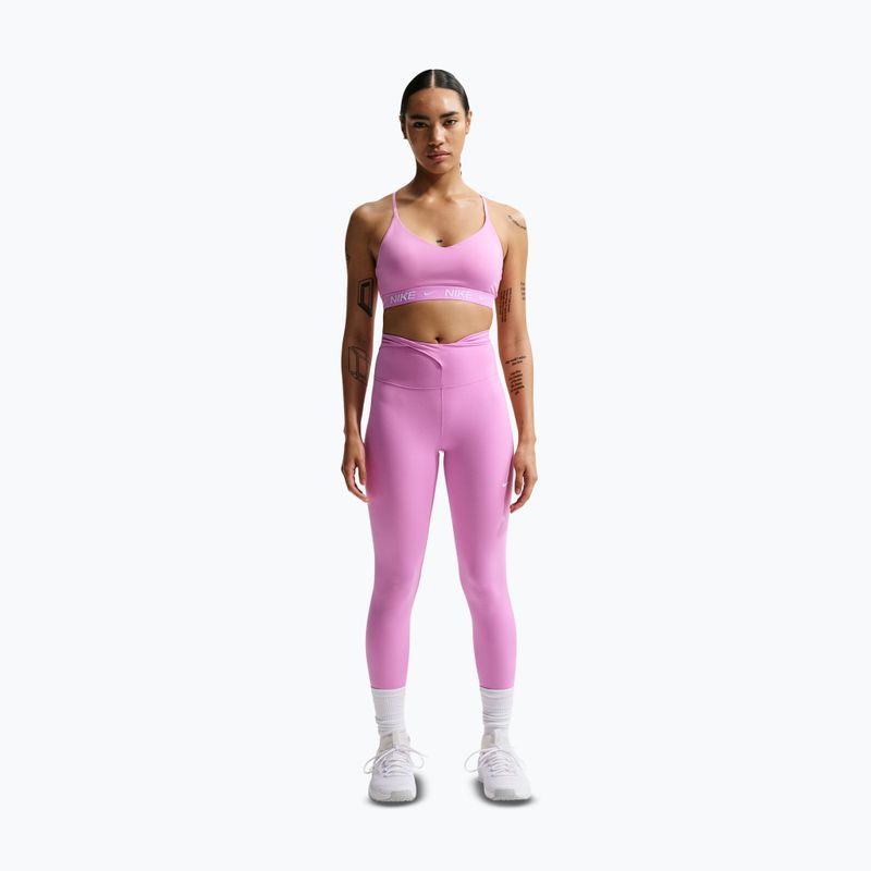 Sutien de antrenament Nike Dri-Fit Indy Light Support light magenta/light magenta/white 2
