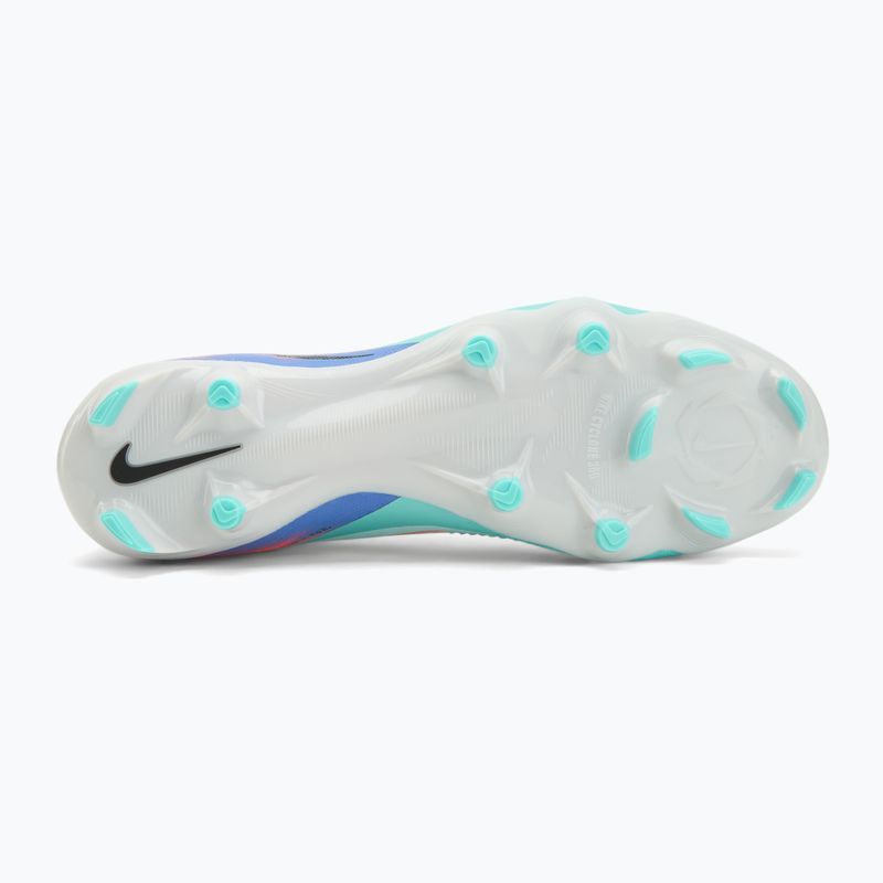 Încălțăminte de fotbal pentru bărbați Nike United Phantom 6 High Academy FG/MG pistachio frost/hyper orange 4