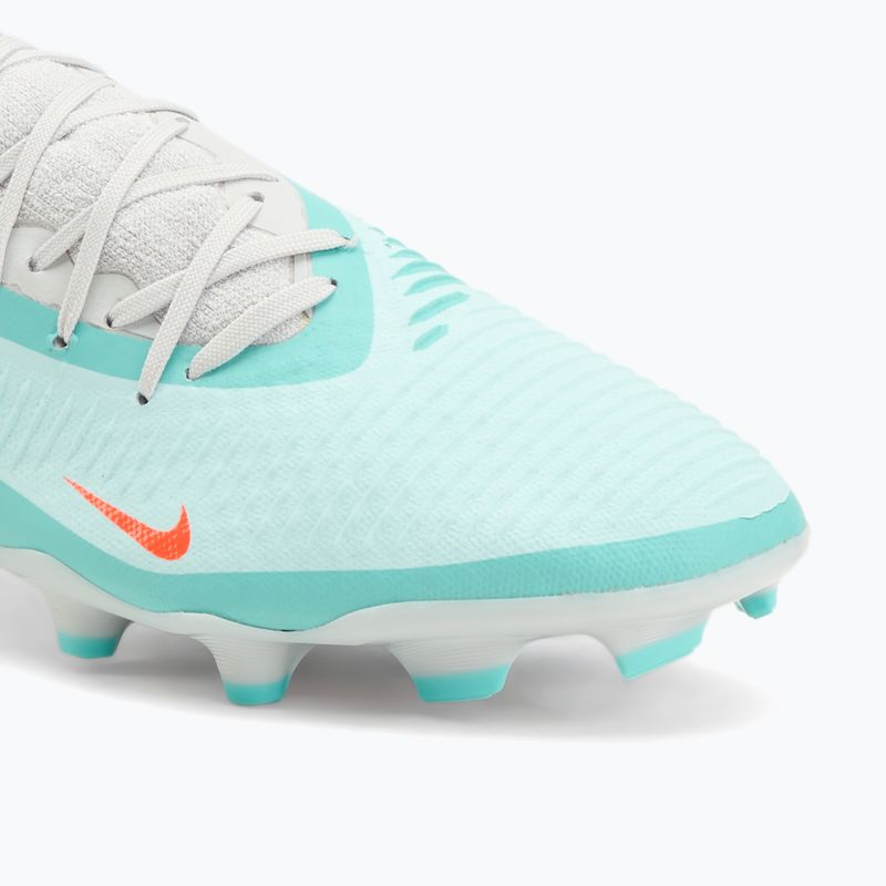 Încălțăminte de fotbal pentru bărbați Nike United Phantom 6 High Academy FG/MG pistachio frost/hyper orange 7
