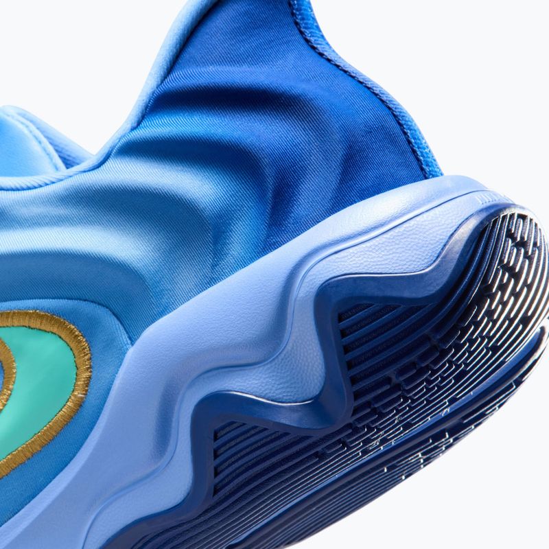 Încălțăminte de baschet pentru bărbați Nike Giannis Immortality 4 royal pulse/deep royal/volt/hyper turquoise 8