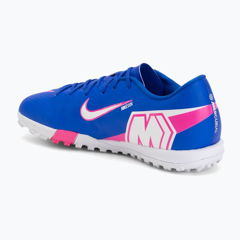Încălțăminte de fotbal pentru bărbați Nike Mercurial Vapor 16 Academy TF racer blue/white 3