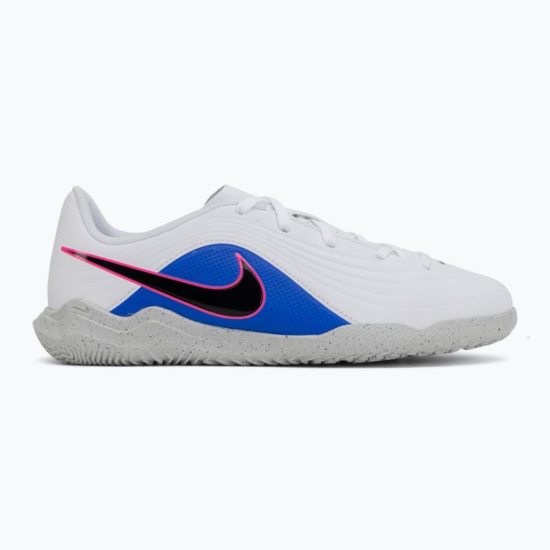 Încălțăminte de fotbal pentru copii Nike Tiempo Maestro Club Jr IC white/racer blue/pink blast/black 2
