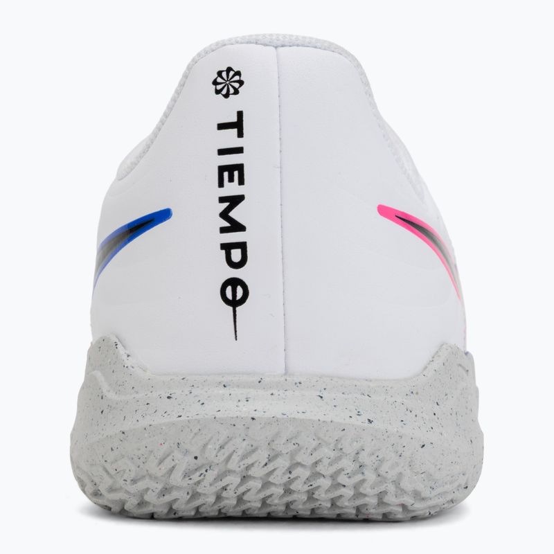 Încălțăminte de fotbal pentru copii Nike Tiempo Maestro Club Jr IC white/racer blue/pink blast/black 6